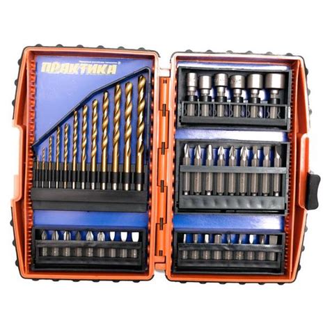 Набор бит и сверл | Свёрла | ПРАКТИКА