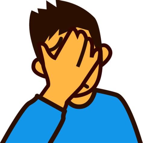 Face Palm Emoji Download For Free Iconduck