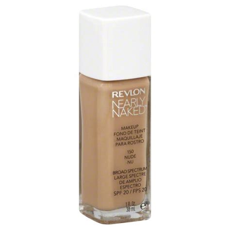 Revlon Nearly Naked Nude Makeup Shop Foundation At H E B