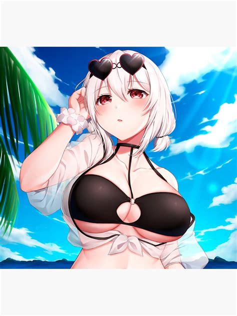 Lewd Sirius Bikini Boobs Tits Ass Panties Thighs Azur Lane Al Sexy