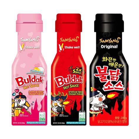 Samyang Buldak Hot Sauce X G Etsy
