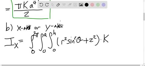 Solvedby Consideration Of The Cylindrical Elemental Control Volume