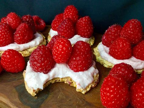 Food Fitness by Paige: White Chocolate Raspberry Biscuits