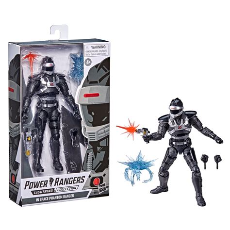 Power Rangers Lightning Collection In Space Phantom Ranger 6-Inch ...