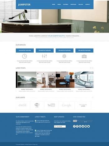 Responsive Website Templates - Pro Website Templates - DreamTemplate