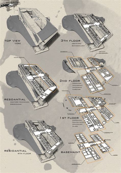 general hospital #architecture #render #3d #building #design #idea ...