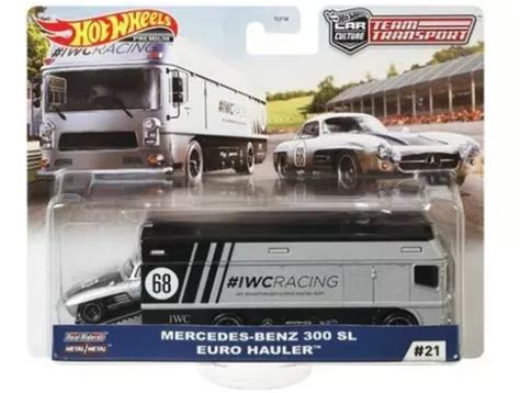 Hot Wheels Mercedes Benz Sl Euro Hauler Team Transport MercadoLibre