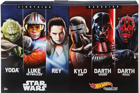 Hot Wheels Star Wars Amazon 6 Pack Character Cars