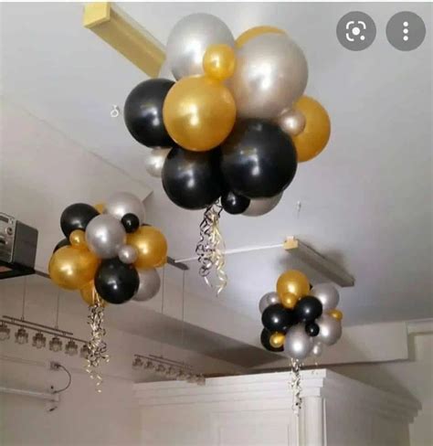 Ceiling Balloon Cluster - PARTY BALLOONS BY Q