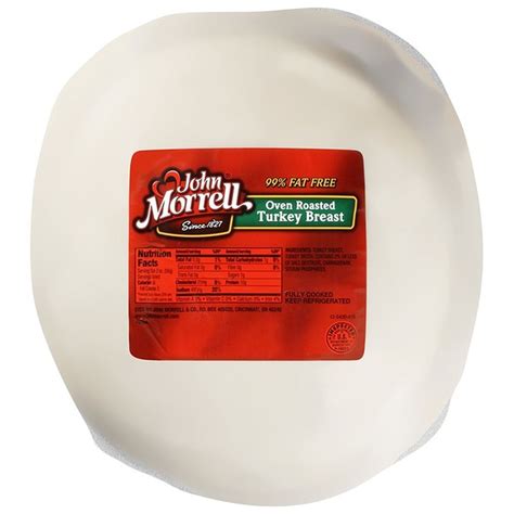 John Morrell Oven Roasted Deli Turkey Breast Each Delivery Or