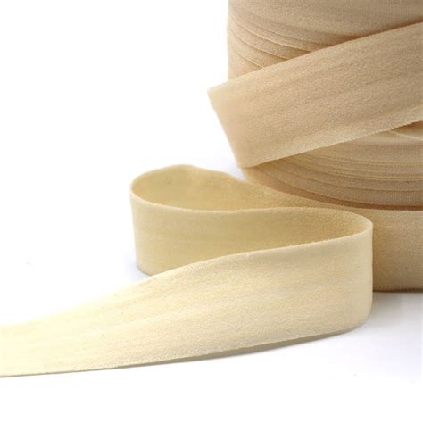 Elastique bretelle lingerie plat 20mm crème