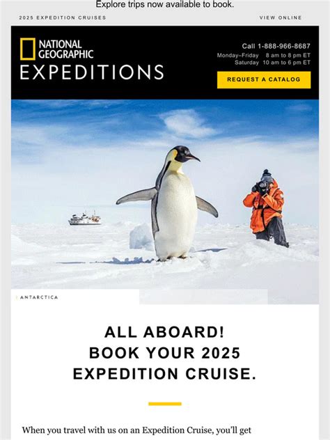 National Geographic: Discover New 2025 Expedition Cruises | Milled
