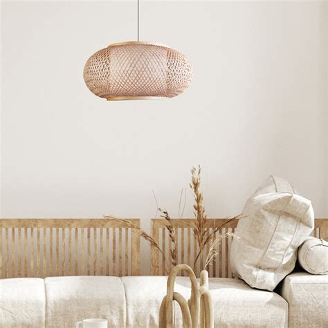 Bamboo Pendant Light Fenna Lumenxl