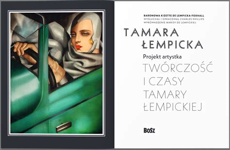 Tamara Łempicka Projekt artystka Wydawnictwo BoSz