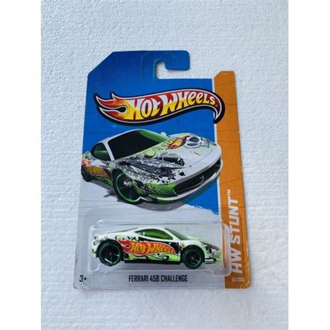 Jual Hotwheels Hot Wheels Ferrari Challenge Putih Hw Stunt Langka Track Kab Bekasi