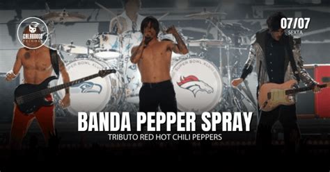 SEX BANDA PEPPER SPRAY TRIBUTO RED HOT CHILI PEPPERS Em Rio De Janeiro Sympla