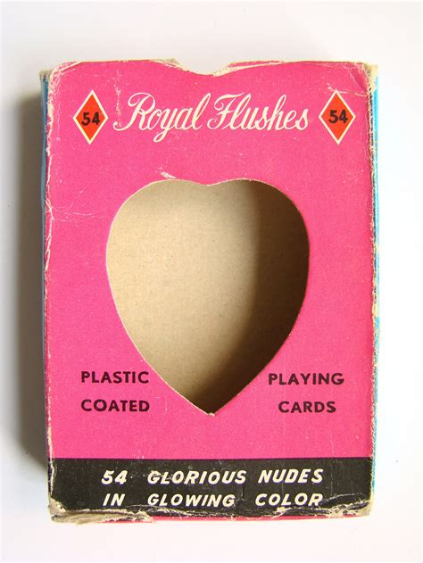 Vintage S Erotic Playing Cards Nude Girls Deck Of Etsy