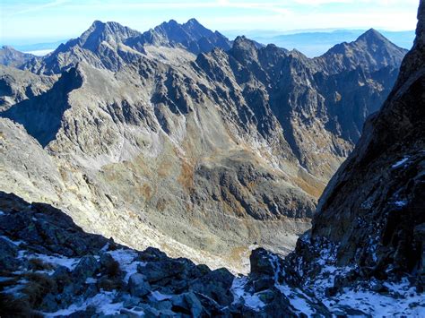 V Gerlachovskom sedle. Pohľad na ... | Gerlachovský štít