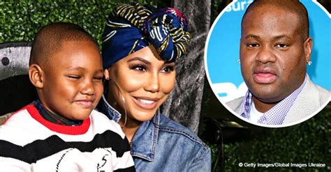 Tamar Braxton says son Logan sleeps in bed with her & new man and its