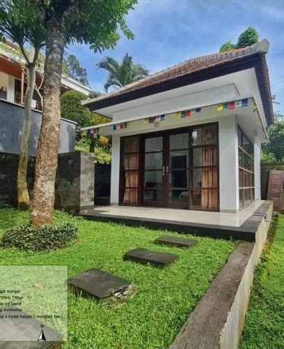 Dijual Villa Cantik View Sungai Dan Sawah Dekat Pusat Kota Tabanan