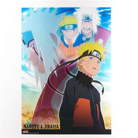 Clear Poster Naruto Jiraiya Pierrot Tokyo Otaku Mode Tom