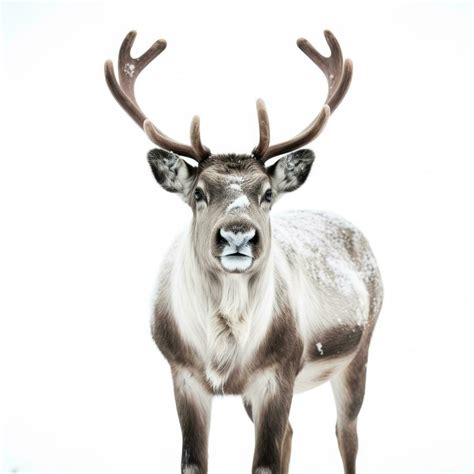 Real Reindeer Face