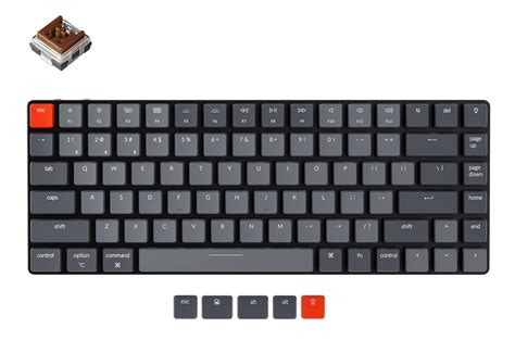 Keychron K Key Optical Brown Bt Usb A Hot Swap Low Profile En