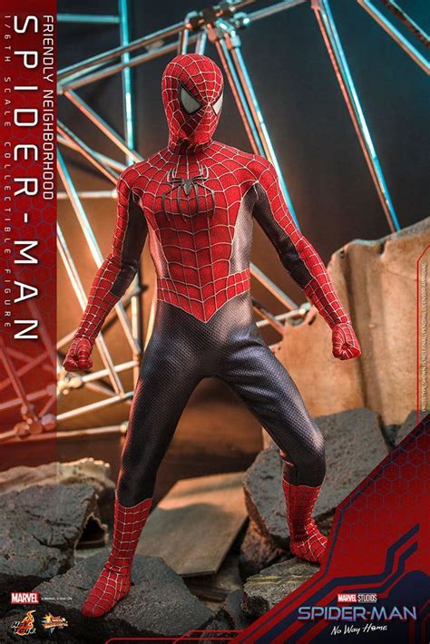 Hot Toys Movie Masterpiece Series Marvel Spiderman No Way Home Tobey Maguire Escala 1 6 Lux