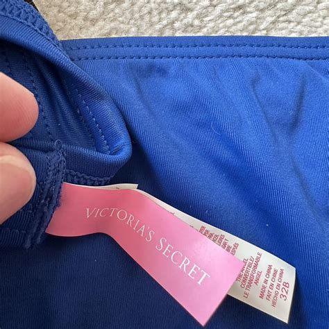 Victorias Secret Blue Bikini With Adjustable Depop