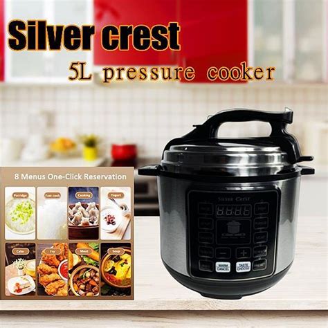 Hot L Multifunctional Electric Pressure Cooker Silver Crest Timer Rice Cooker Multi Cooker