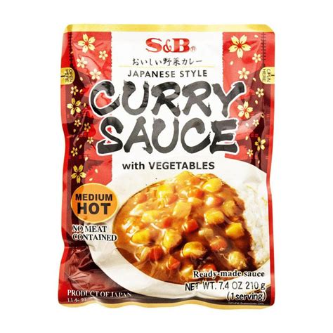 S B Japanese Style Curry Sauce Pack Curry Sauce Hot Mild Review Singapore SnacksLah