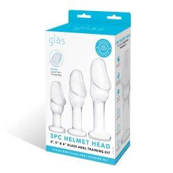 Glas Pc Helmet Head Glass Anal Training Kit Sex Toys Adult Novelties Iafd
