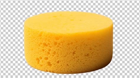 premium psd yellow sponge
