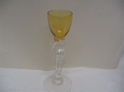 Cambridge Nude Amber Brandy Glass 6