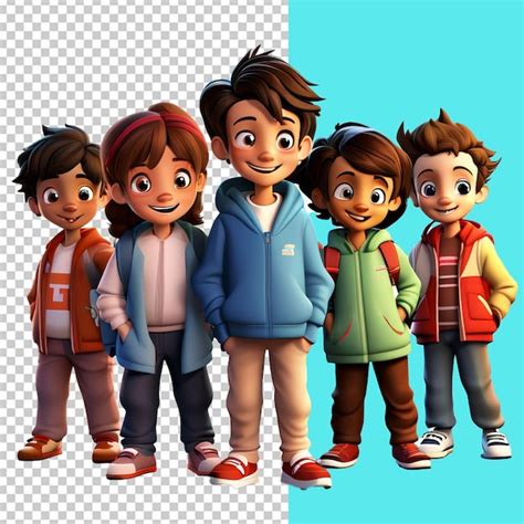 page  kids  animated features psd high quality  psd
