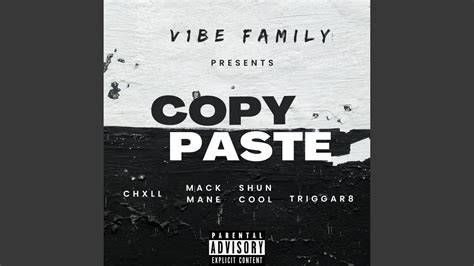 Copy Paste Feat Mackmane Triggar8 Shun Cool YouTube