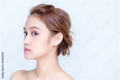 Beauty Girl Of Half Latina And Half Asian Beauty And Cosmetics Image Stock Photo Adobe Stock