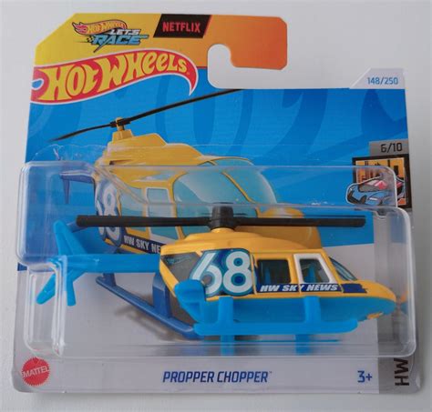 Vrtuln K Hot Wheels Propper Chopper Netflix Aukro