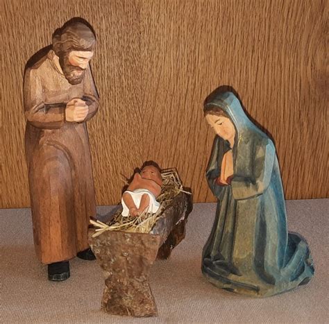 Huggler Christnacht Krippenfiguren Maria Josef Jesuskind Kaufen