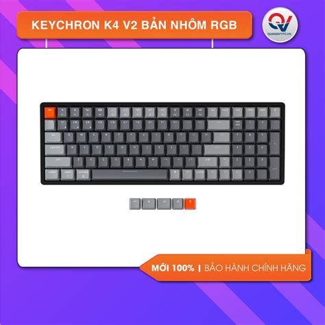 B N Ph M C Keychron K V Nh M Led Rgb C Hot Swap Gateron Switch Ch Nh H Ng Shopee Vi T Nam