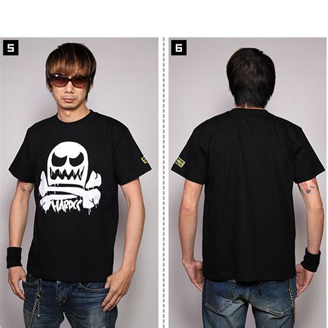ハードコアチョコレート HARDCORE CHOCOLATE コアチョコ メルティングスカル ベーシックロゴTシャツ SS TEE T 578 BK Tシャツ 半袖 カットソー