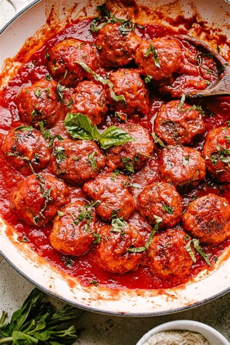 Oven Baked Meatballs | Diethood