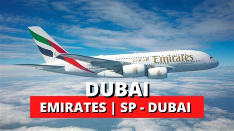 O Maior Avi O Do Mundo Emirates A De Sp Para Dubai H De Um Voo