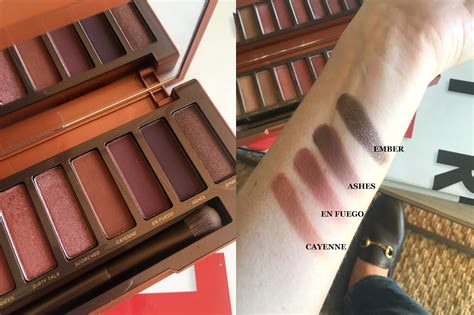 The Urban Decay Naked Heat Palette Review Kiss Blush Tell Skincare And Beauty Blog South