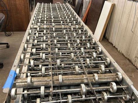 13 Sections Of Acs Roller Conveyors Integrity Auctioneers