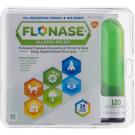 Flonase Decongestant Nasal Spray 120 Ct From Shoprite Instacart