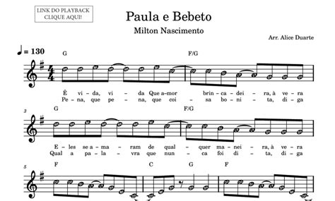 Letra De Milton Nascimento Paula E Bebeto