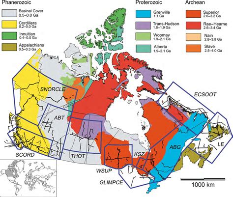 Geological Map Canada