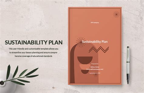 Sustainability Plan Templates In Word Free Download