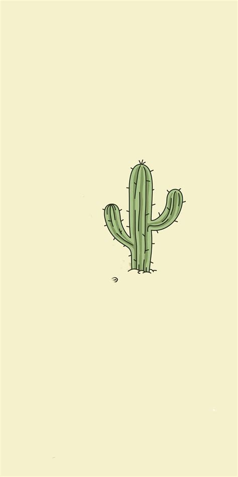 Discover more than 61 aesthetic adorable cactus wallpaper best - in.cdgdbentre